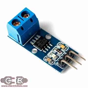 ماژول سنسور جریان 20 آمپر ACS712 ماژول سنسور جریان 20 آمپر ACS712