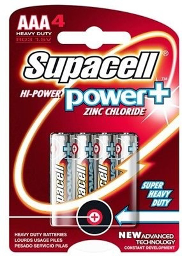 پک چهار عددی باتری نیم قلمی برند Supacell