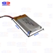 باتری لیتیوم پلیمر  3.7 ولت  300 میلی آمپر  LiPo-MX-502035-300mAh