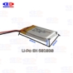باتری لیتیوم پلیمر  3.7 ولت  200میلی آمپر  LiPo-MX-502030-200mAh 