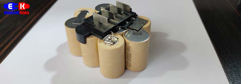 تعویض باتری دریل شارژی آاگ AEG 12 ولت
